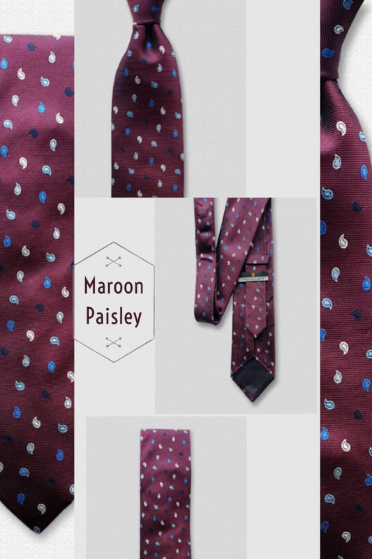 4 All Time Favorite Paisley Design Neckties to get Perfect Suiting