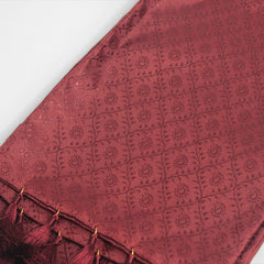 MAROON  FESTIVE SCARF
