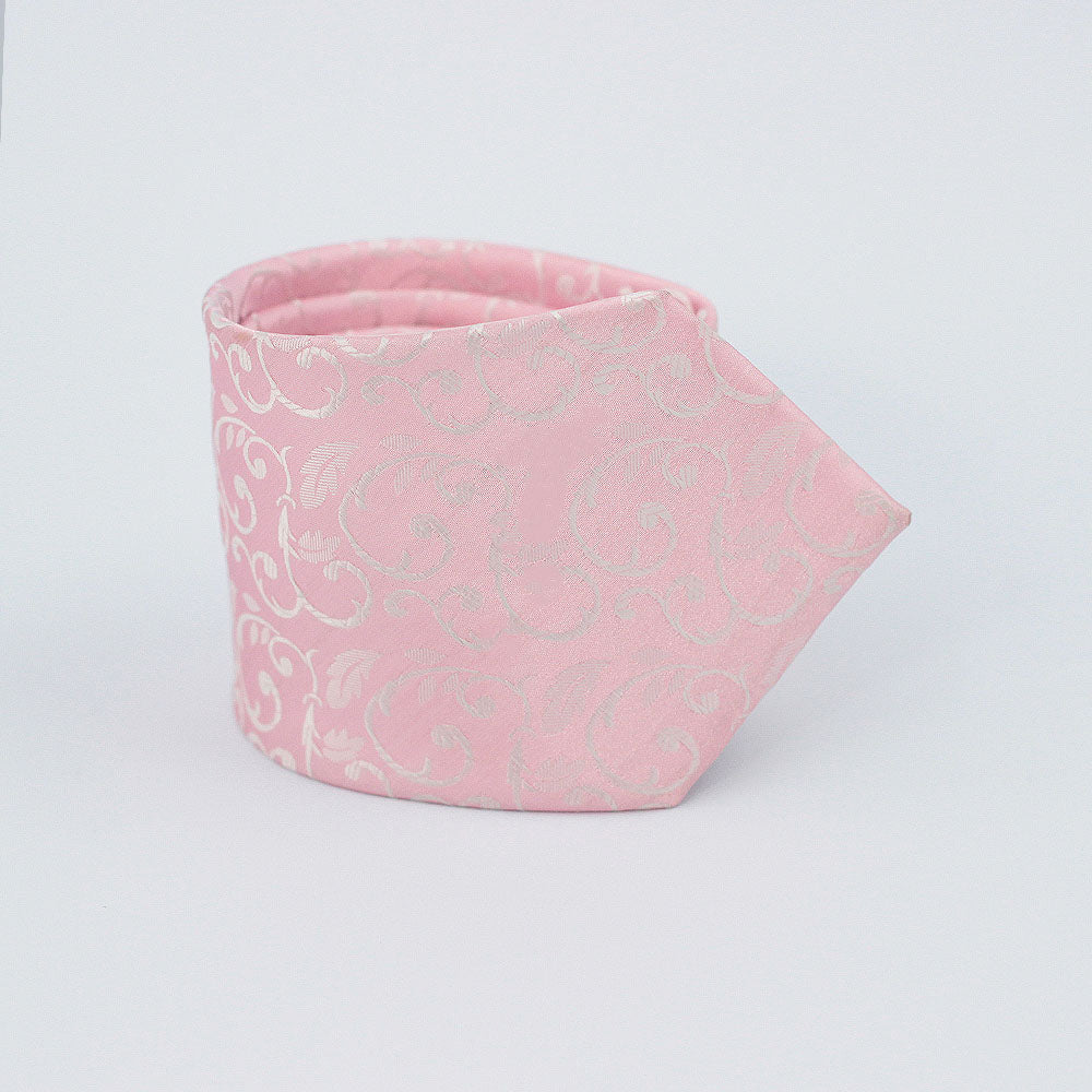PASTEL PINK FLORAL TIE