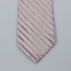 THE POWDER PINK AND SILVER CELEBRATORY TIE