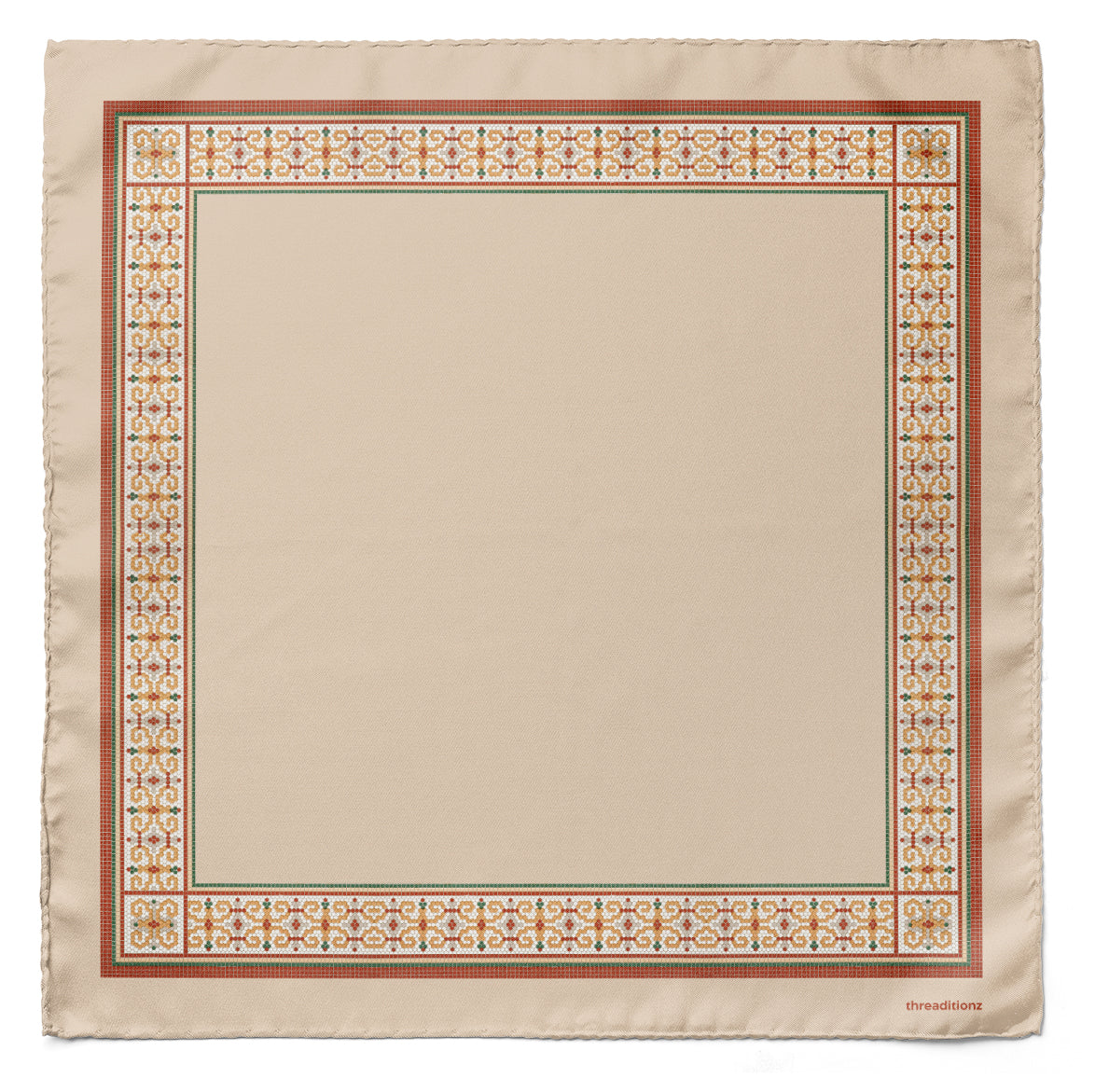 Arabesque – Dual-Sided Cravat & Pocket Squares Set