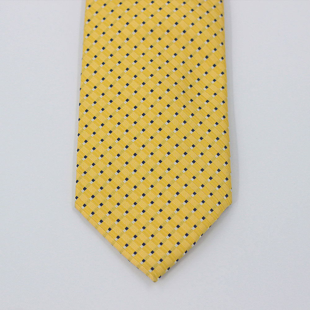 THE YELLOW BULLETED TIE