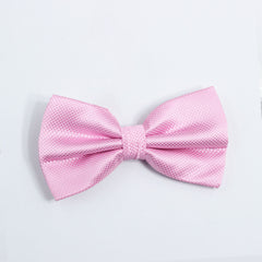 TAFFY PINK TEXTURED BOW TIE