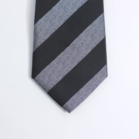 THE GREY & BLACK AWNING STRIPED TIE