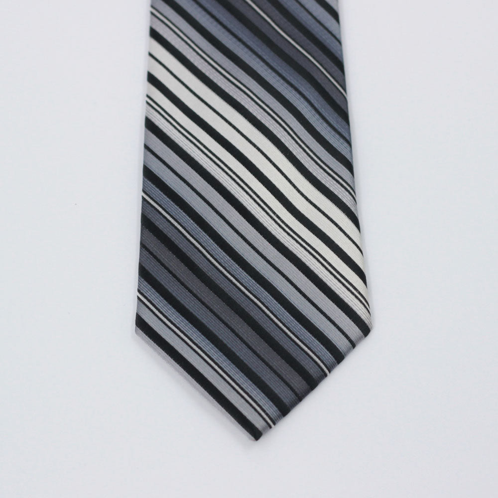 THE GREY PALETTE STRIPED TIE