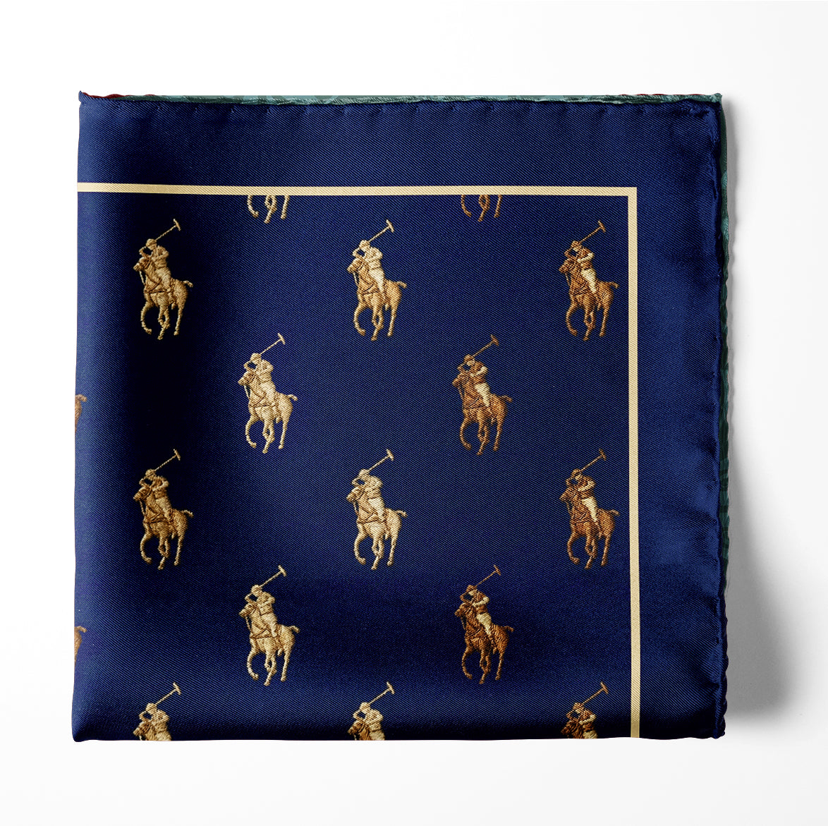 THE POLO STANDARD SILK POCKET SQUARES VALUE SET