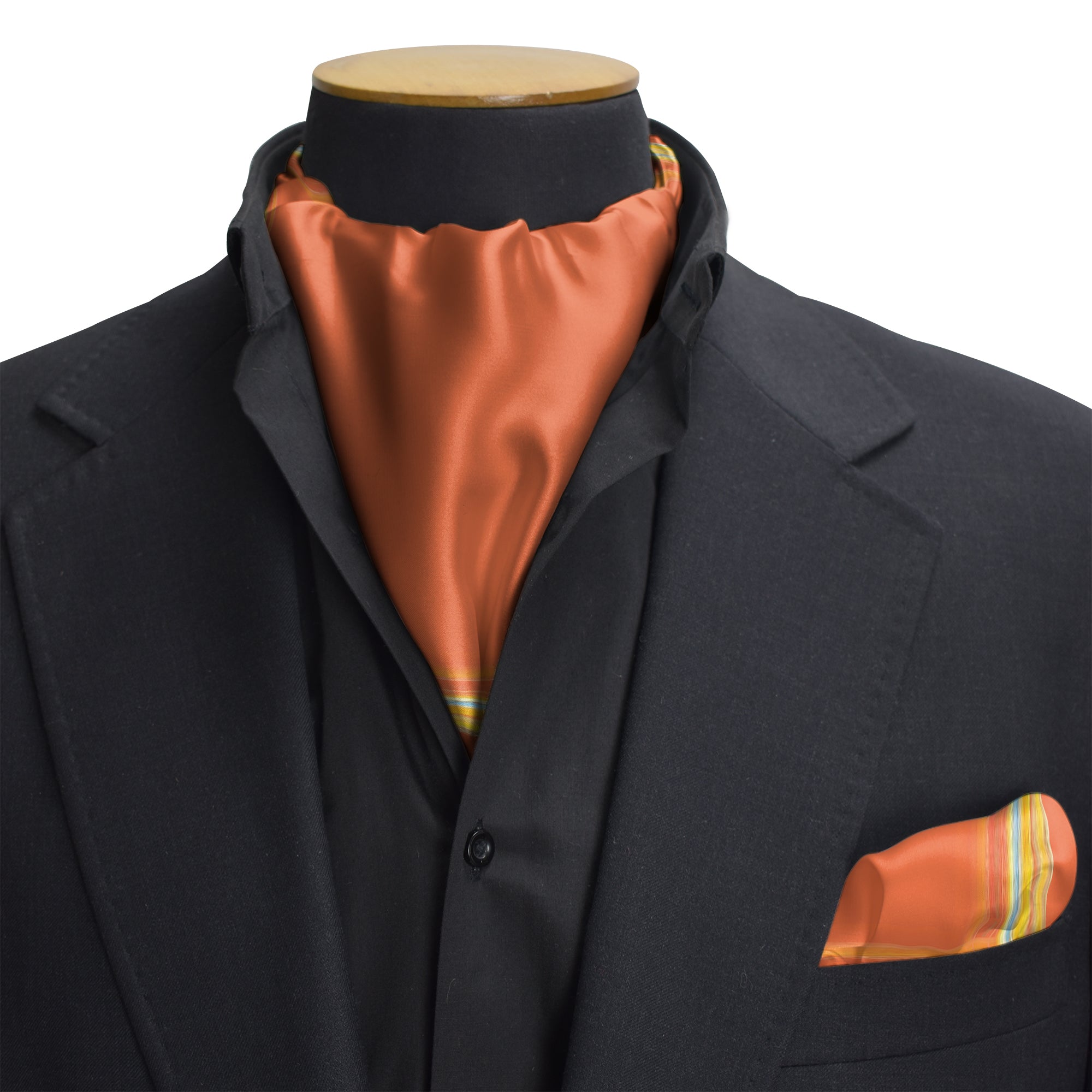 The Scream Dual-Sided Cravat and Pocket Squares Set