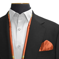 The Scream Dual-Sided Scarf and Pocket Squares Set