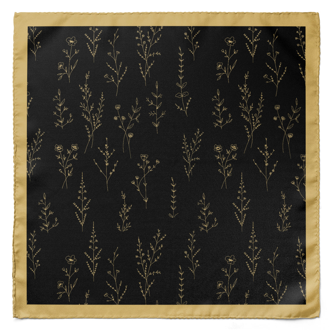 Ottoman Mandala – Dual-Sided Cravat & Pocket Squares Set