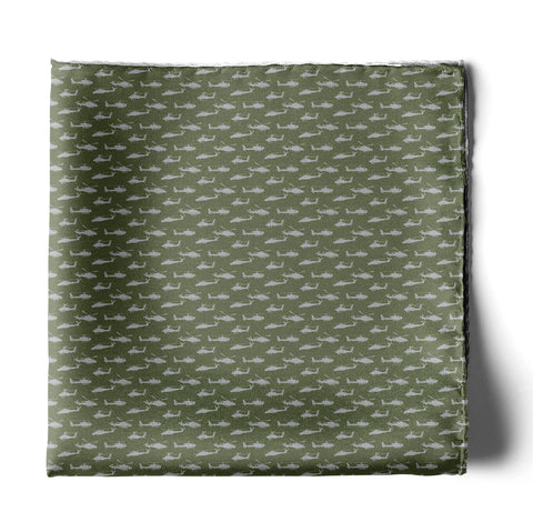 WINGS OF COURAGE AIR FORCE POCKET SQUARE