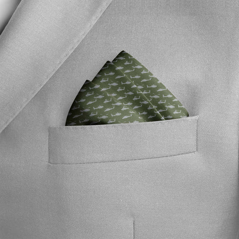 WINGS OF COURAGE AIR FORCE POCKET SQUARE