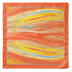 The Scream Dual-Sided Cravat and Pocket Squares Set