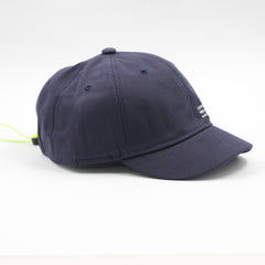 SHORT BRIM BLUE BASEBALL CAP