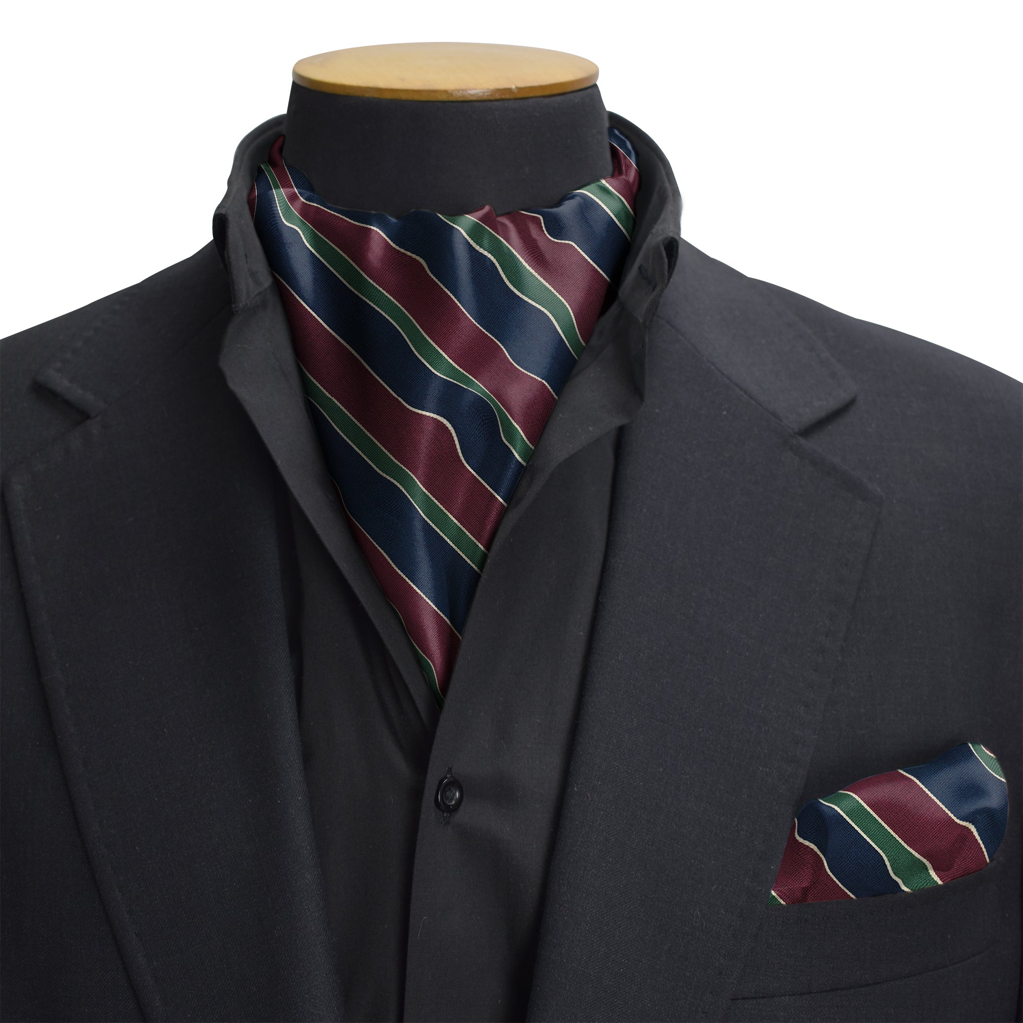 Régiment Classique – Dual-Sided Cravat & Pocket Squares Set