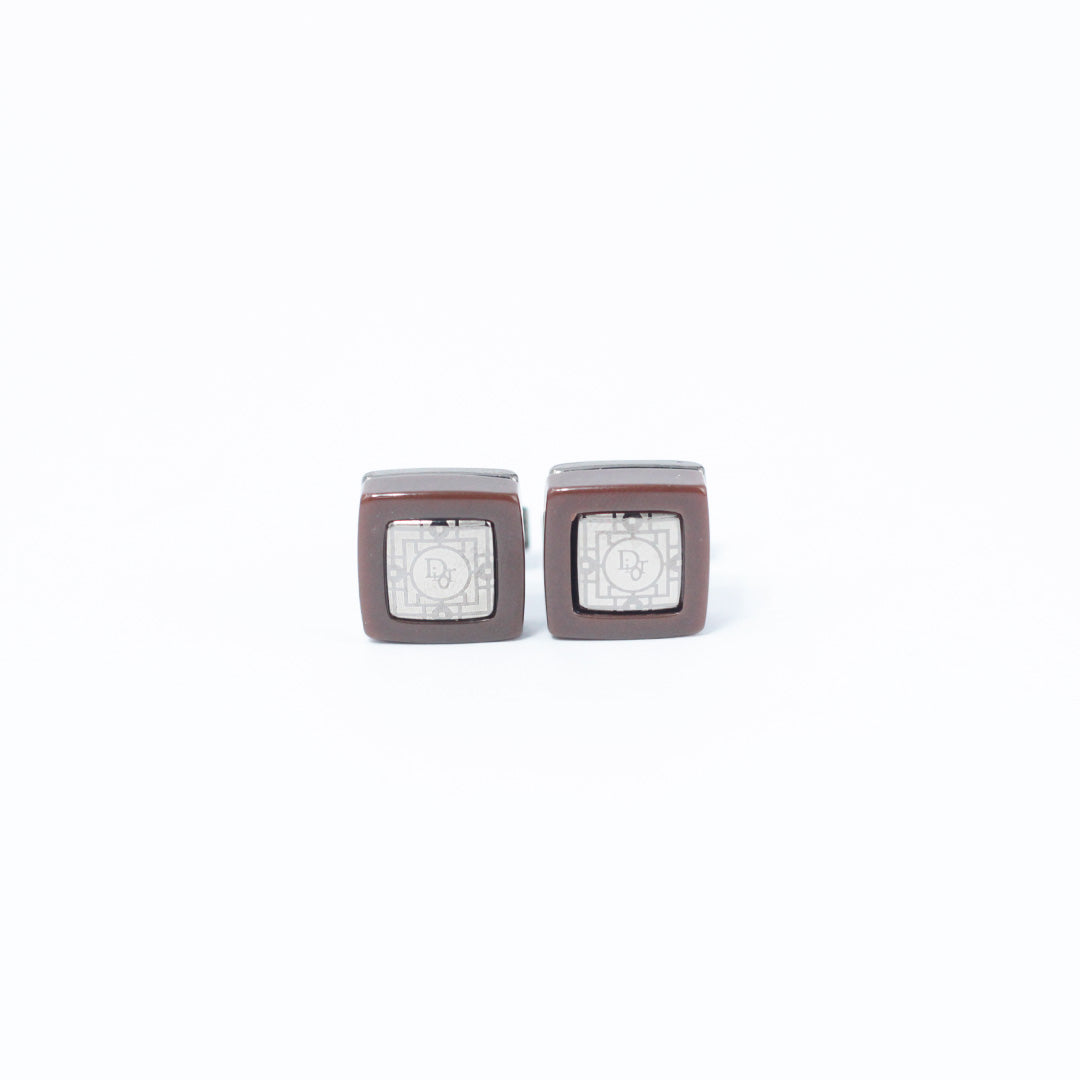 MOCHA CHARM CUFFLINKS