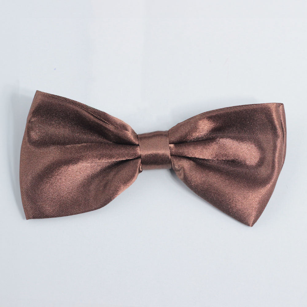CARAMEL BROWN BOW TIE