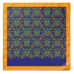 Iridescent Plume — Dual-Sided Cravat & Pocket Squares Set