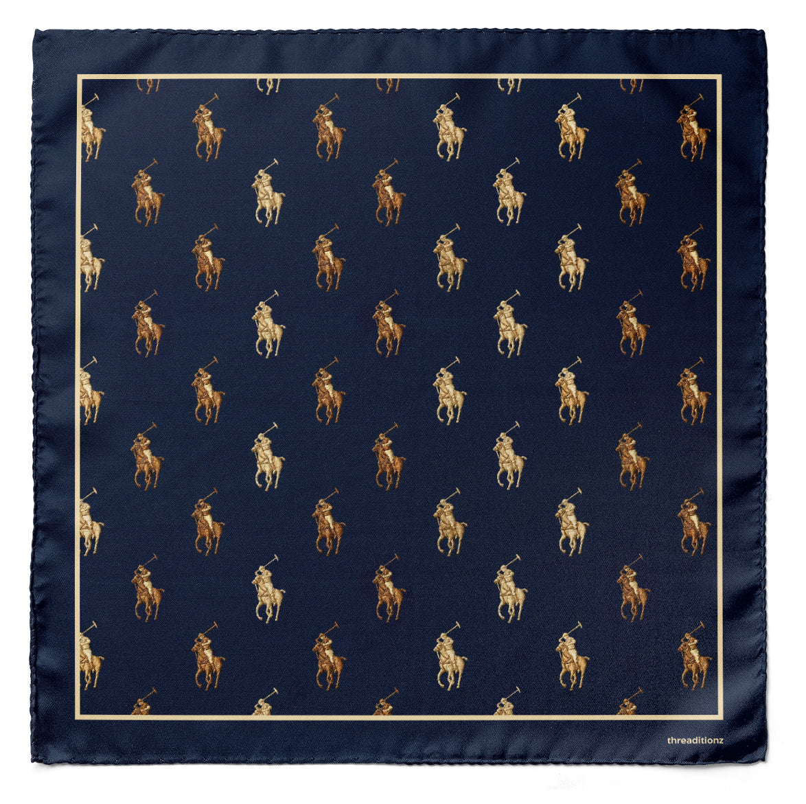 The Polo Standard – Dual-Sided Scarf & Pocket Squares Set