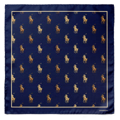 THE POLO STANDARD SILK POCKET SQUARES VALUE SET