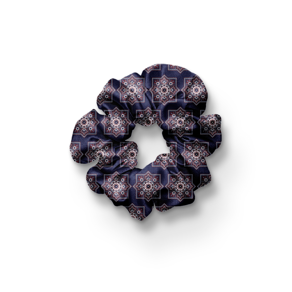 IMPERIAL AJRAK SILK SCRUNCHIE