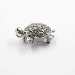 Tidal Tranquility Turtle Brooch