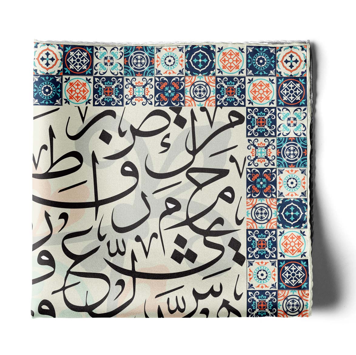 HUROOF SILK POCKET SQUARE