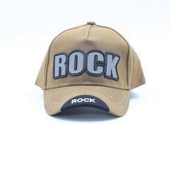 ROCKCREST COFFE BROWN BASEBALL CAP