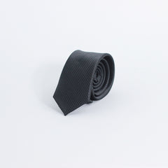 THE BLACK WOVEN TIE