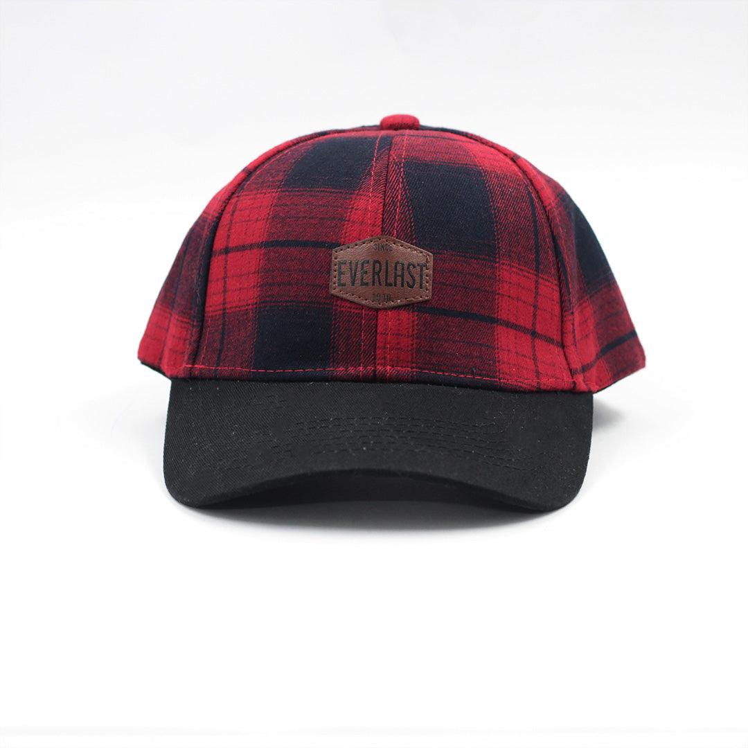 CLASSIC PLAID RED BASEBALL CAP