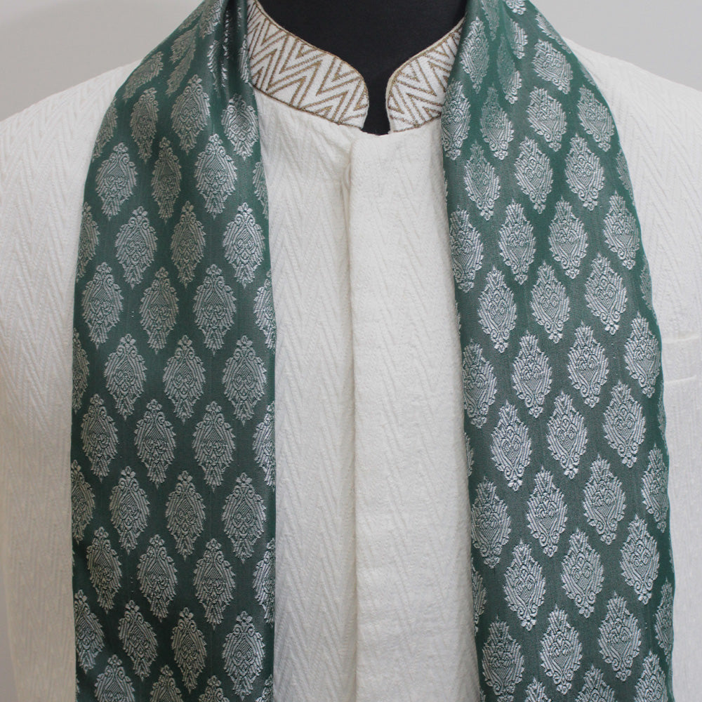 GREEN FESTIVE CRAVAT