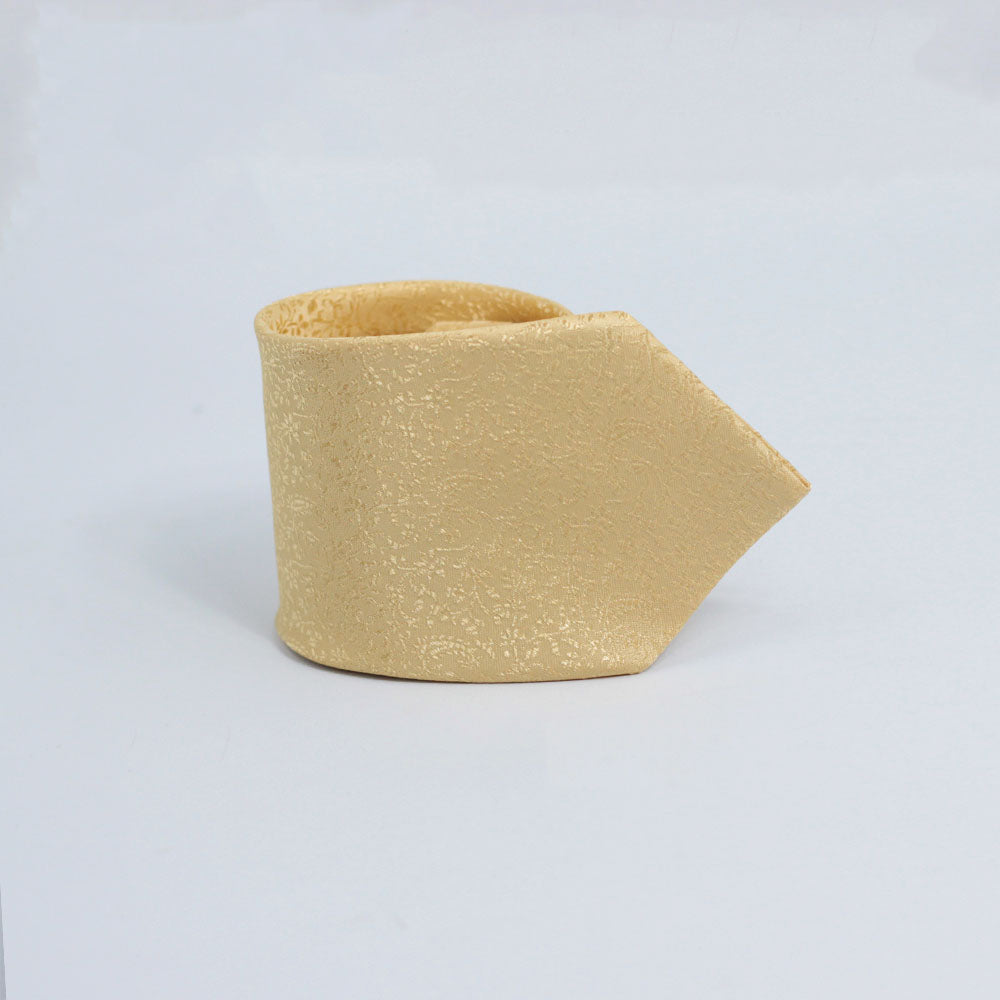 GOLD SELF PRINTED TIE
