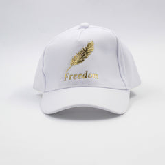 WHITE FIERY FREEDOM CAP