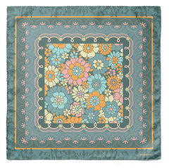 Blush Botanica Dual-Sided Cravat and Pocket Squares Set