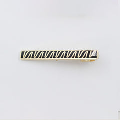 THE WAVY GOLD TIE CLIP