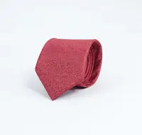 DEEP MAROON SELF PRINTED TIE