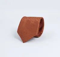 RUST SELF PRINTED TIE