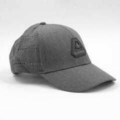 CHARCOAL GREY PERFORATED CAP