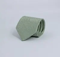 SAGE SELF PRINTED TIE