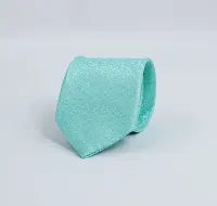 CELESTE AQUA SELF PRINTED TIE