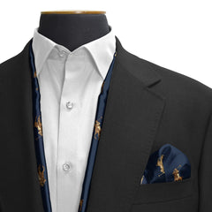 The Polo Standard – Dual-Sided Scarf & Pocket Squares Set