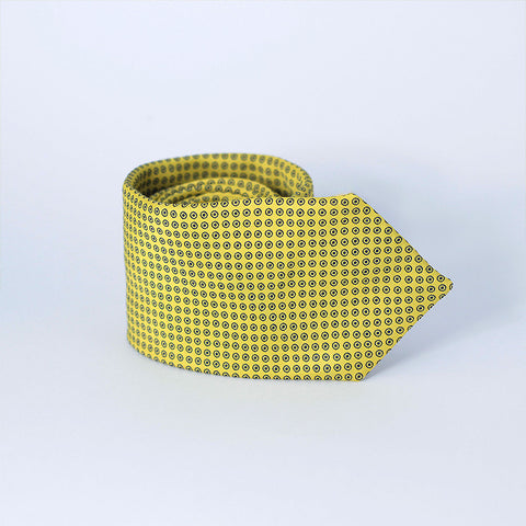 THE LIME POLKA POCKET SQUARE & TIE SET
