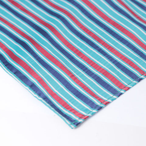 CLASSIC REGIMENTAL STRIPED POCKET SQUARE & TIE SET