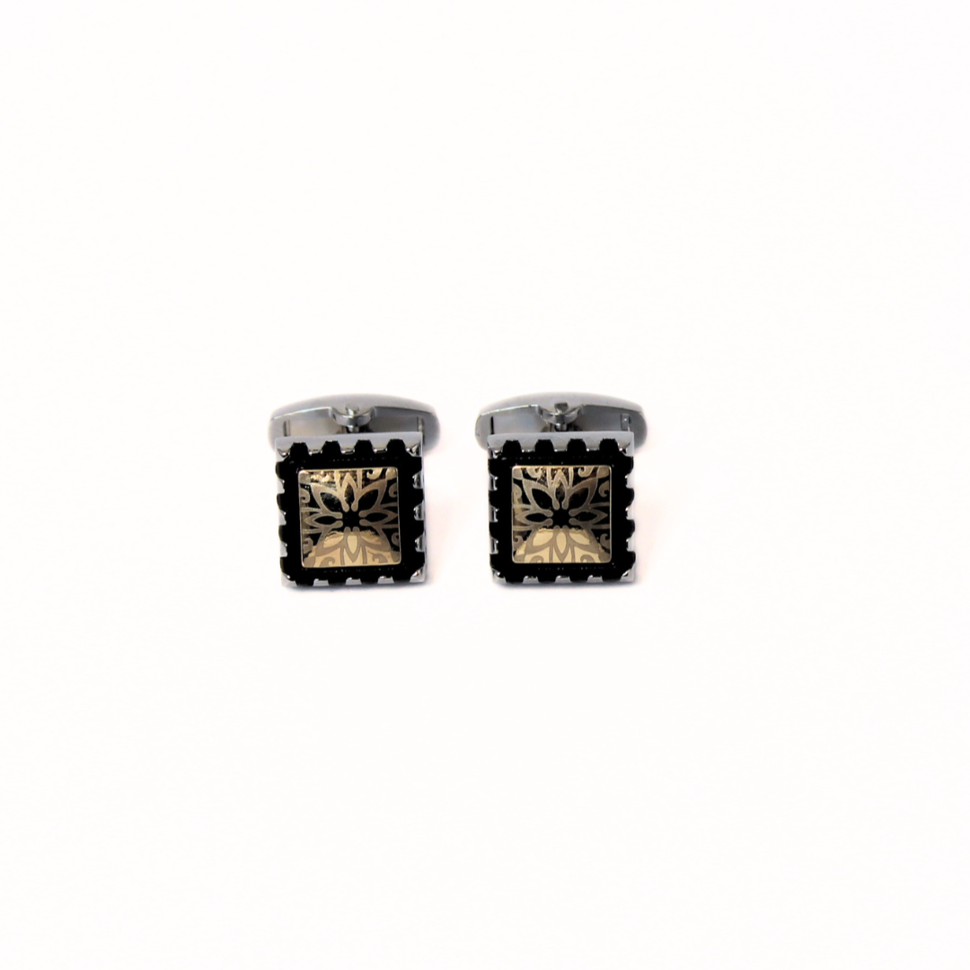GILDED CLUTCH CUFFLINKS