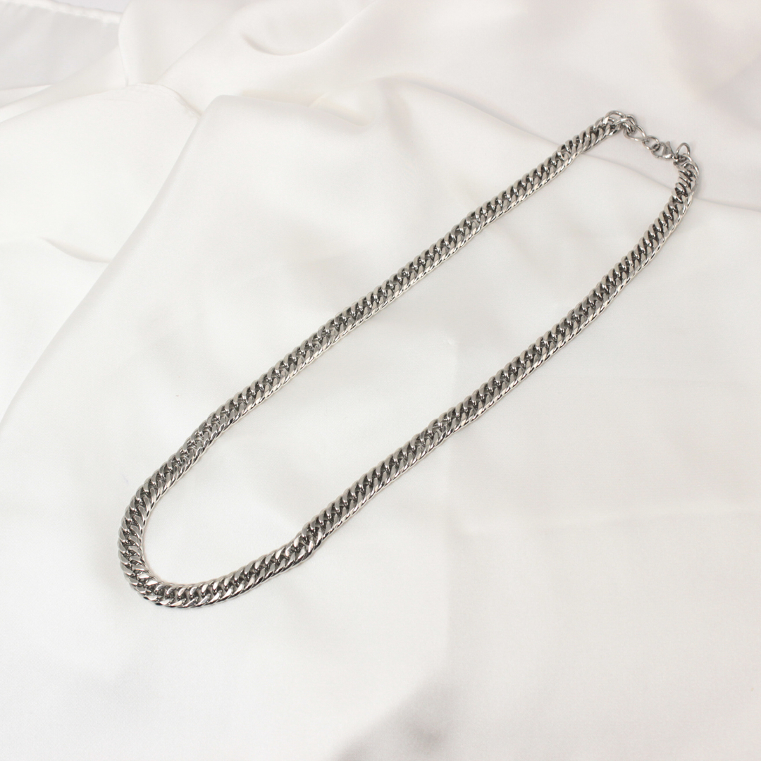 BOLD LINK MEN'S SILVER CHAIN