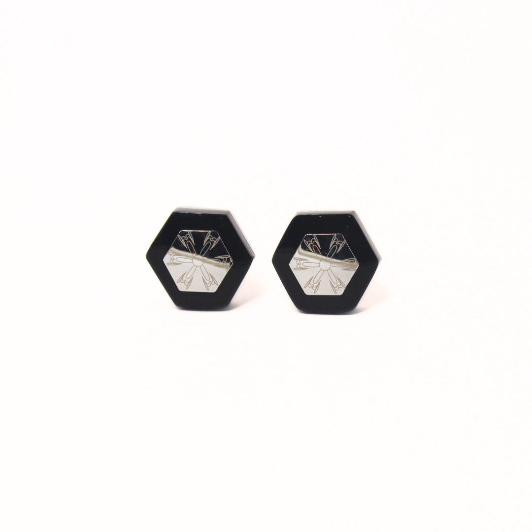 HEXA BLOOM CUFFLINKS