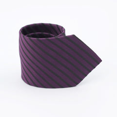 THE VINTAGE PURPLE STRIPED TIE