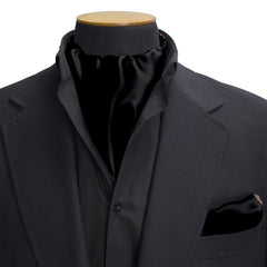 Obsidian Truck Art Dual-Sided Cravat and Pocket Squares Set
