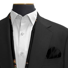 Obsidian Truck Art Dual-Sided Scarf and Pocket Squares Set