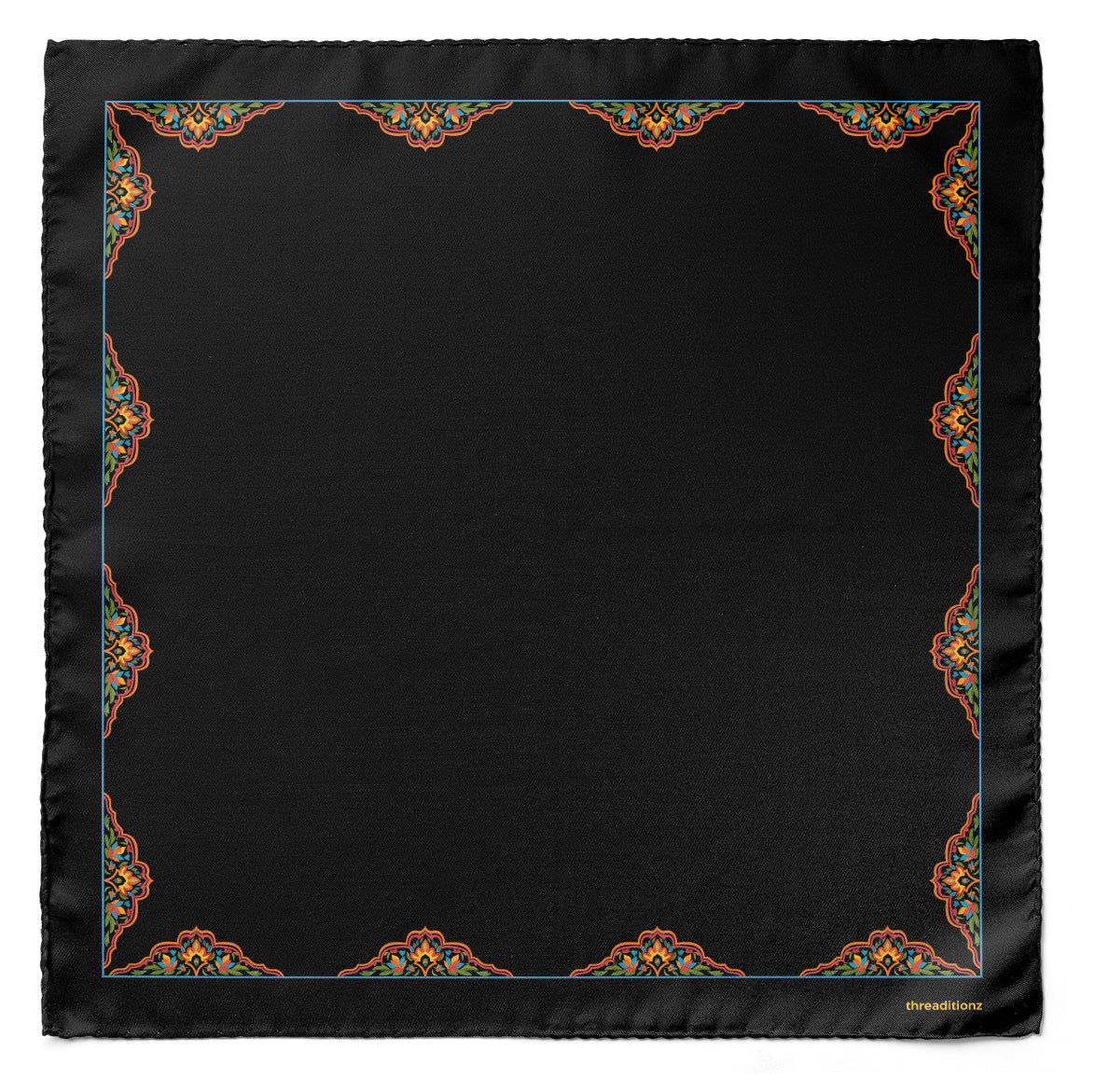 Obsidian Truck Art Dual-Sided Cravat and Pocket Squares Set