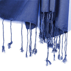 ELECTRIC BLUE LAWN SCARF